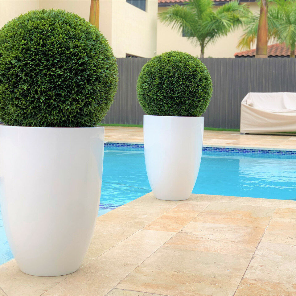 Ben L Fiberglass with 20" Topiary