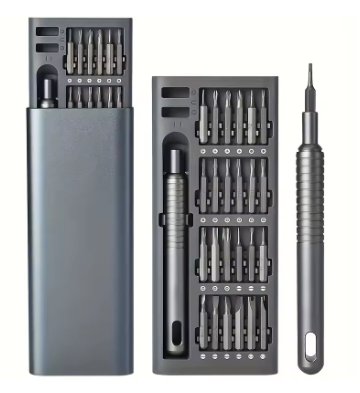 25-in-1 Precision Screwdriver Set — Magnetic Bits for Electronics & Repairs
