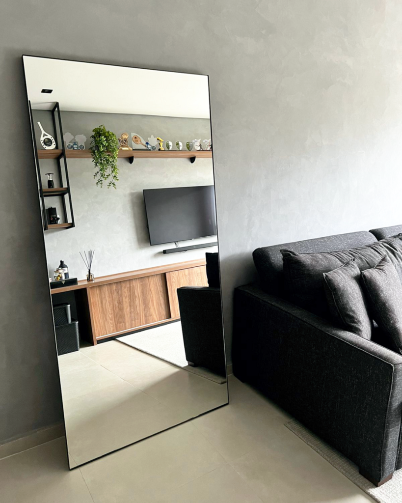 Light Floor Mirror 1.82x0.90 m