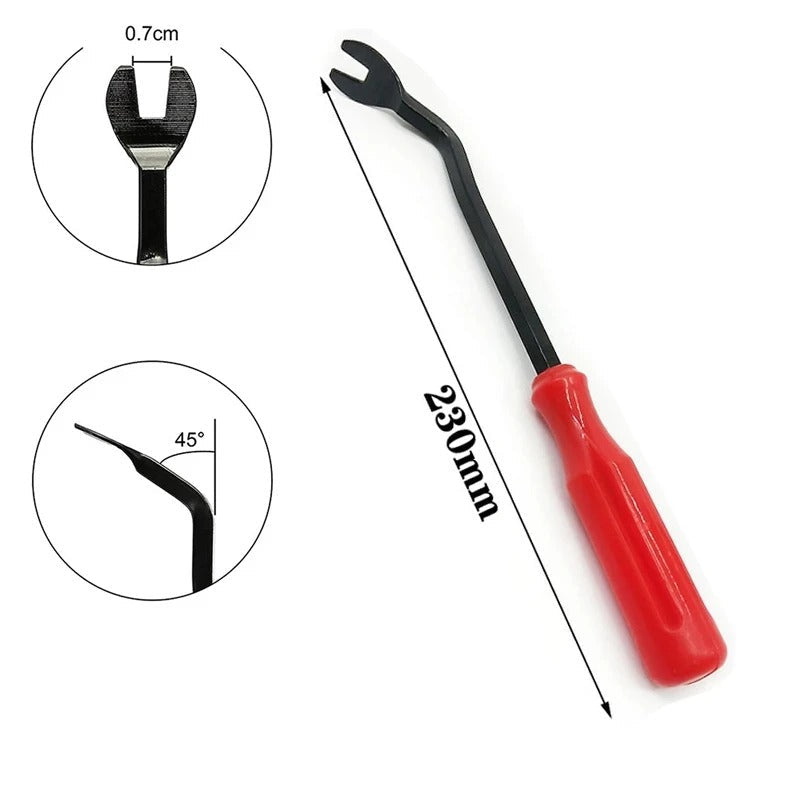 Car Trim Removal Tool Kit — 4-Piece Panel & Clip Puller Set