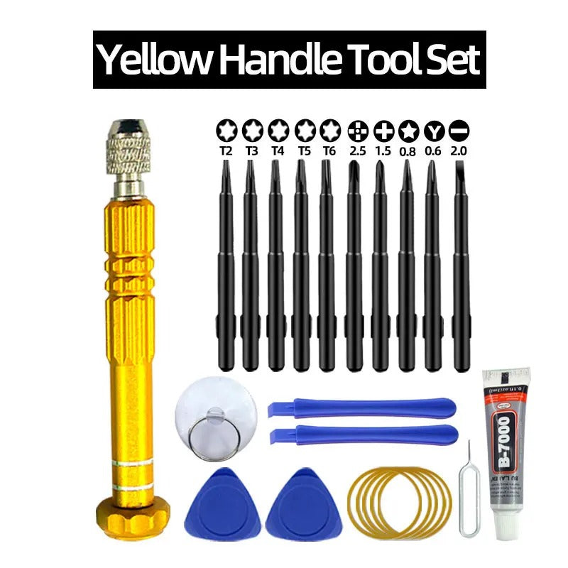 Precision Phone Repair Tool Kit — 14-Piece Screen Opening & Disassembly Set